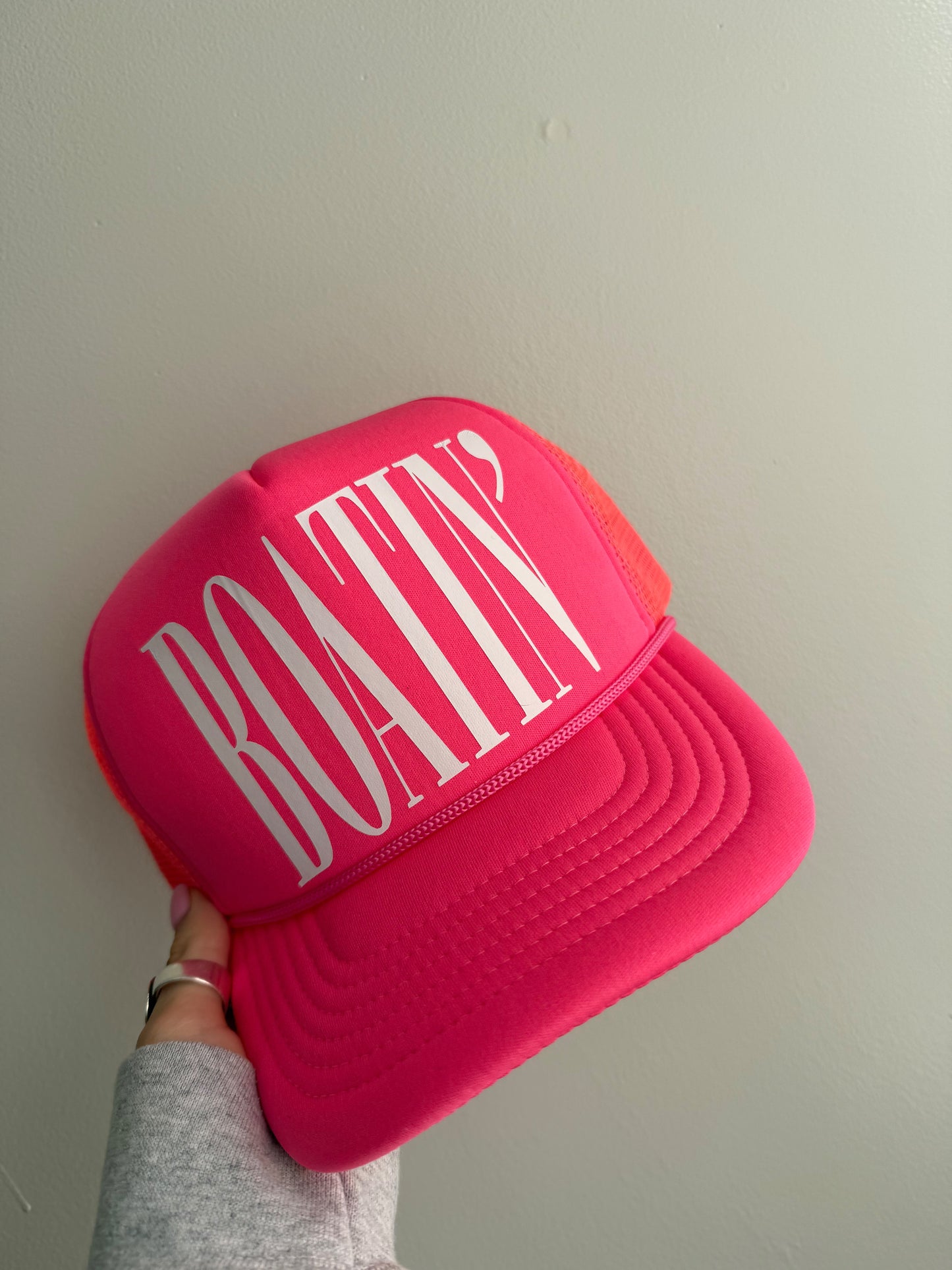 Boatin Trucker Hat