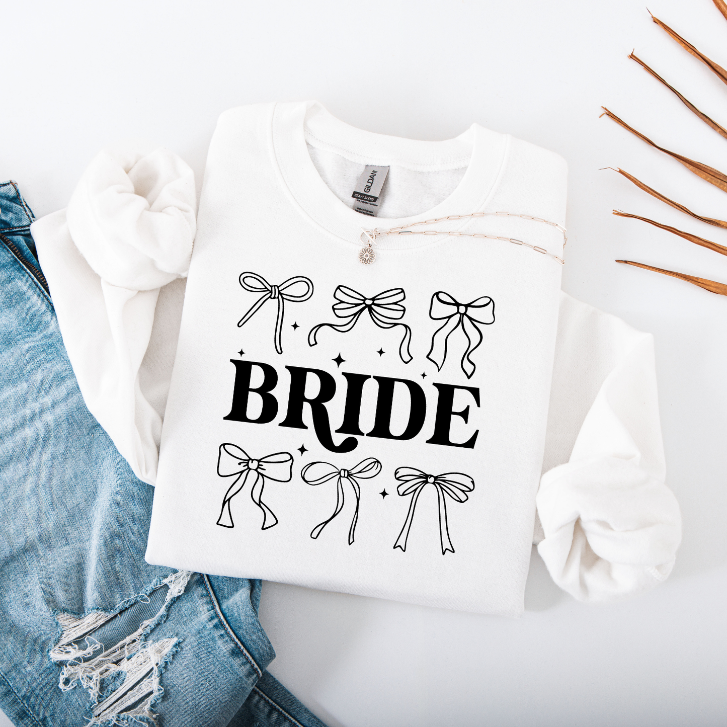 Bride Bow Crewneck