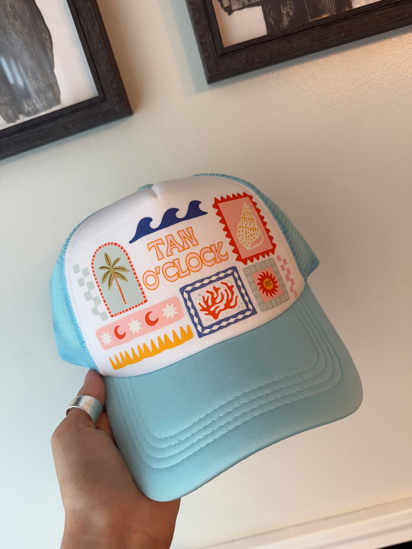 Tan O’Clock Trucker Hat