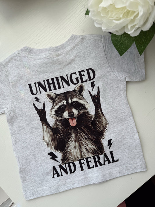 Unhinged & Feral Kids Tee