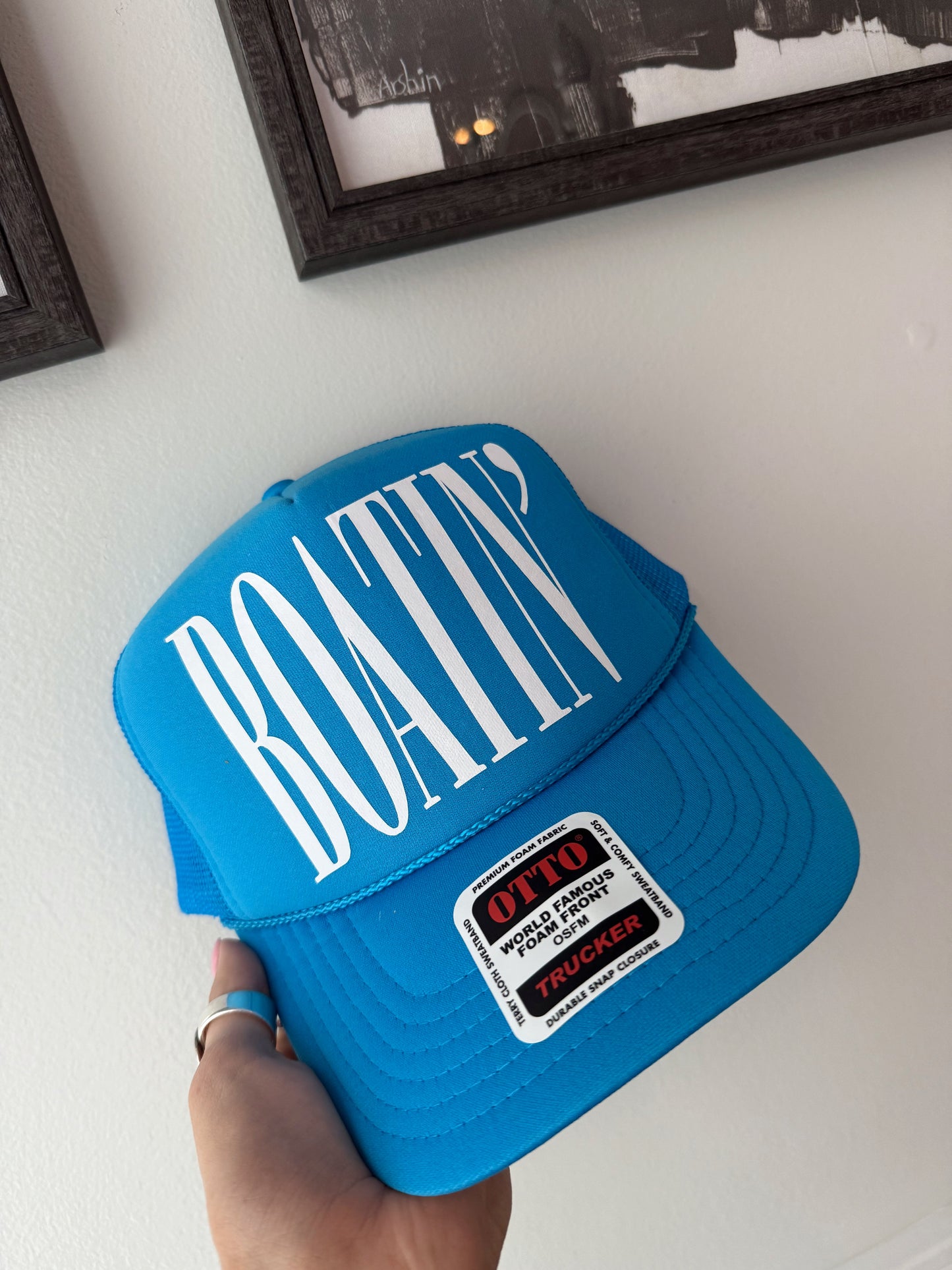 Boatin Trucker Hat