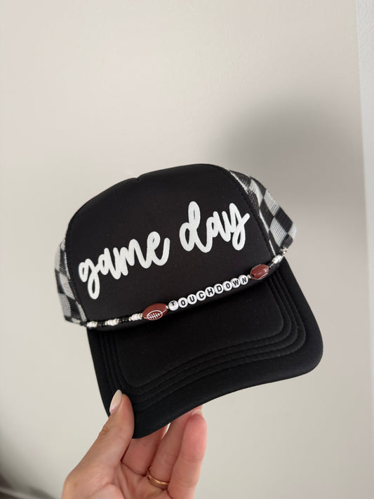 game day trucker hat