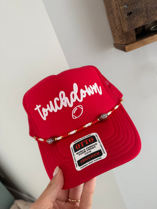 touchdown trucker hat