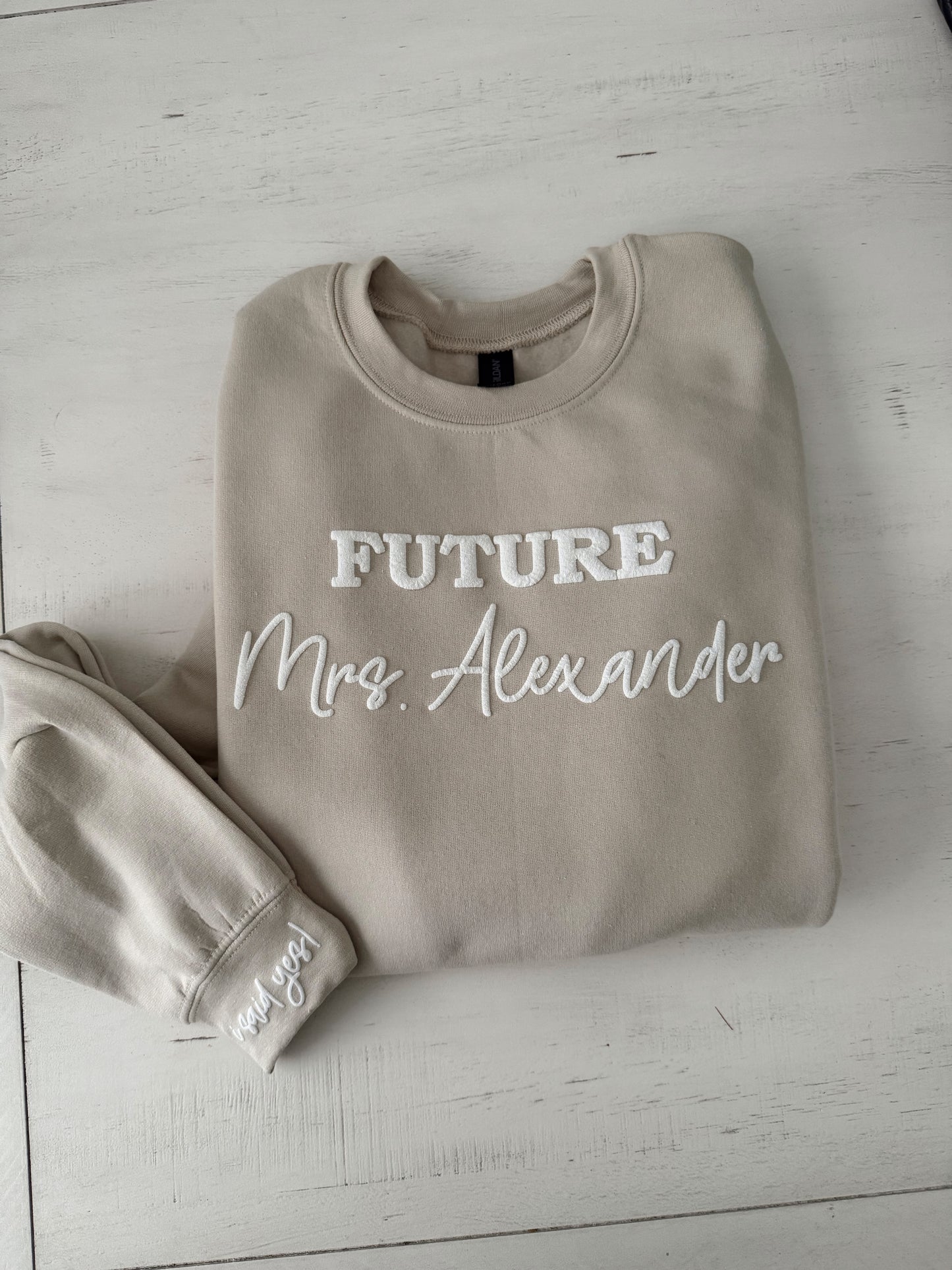 Future Mrs. Crewneck